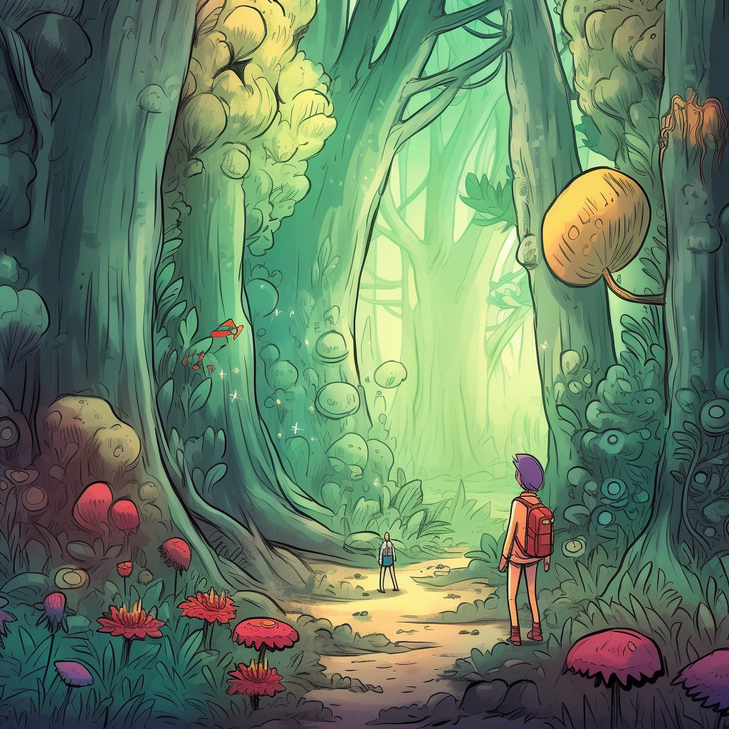 The Misadventures of Alfred and the Enchanted Forest